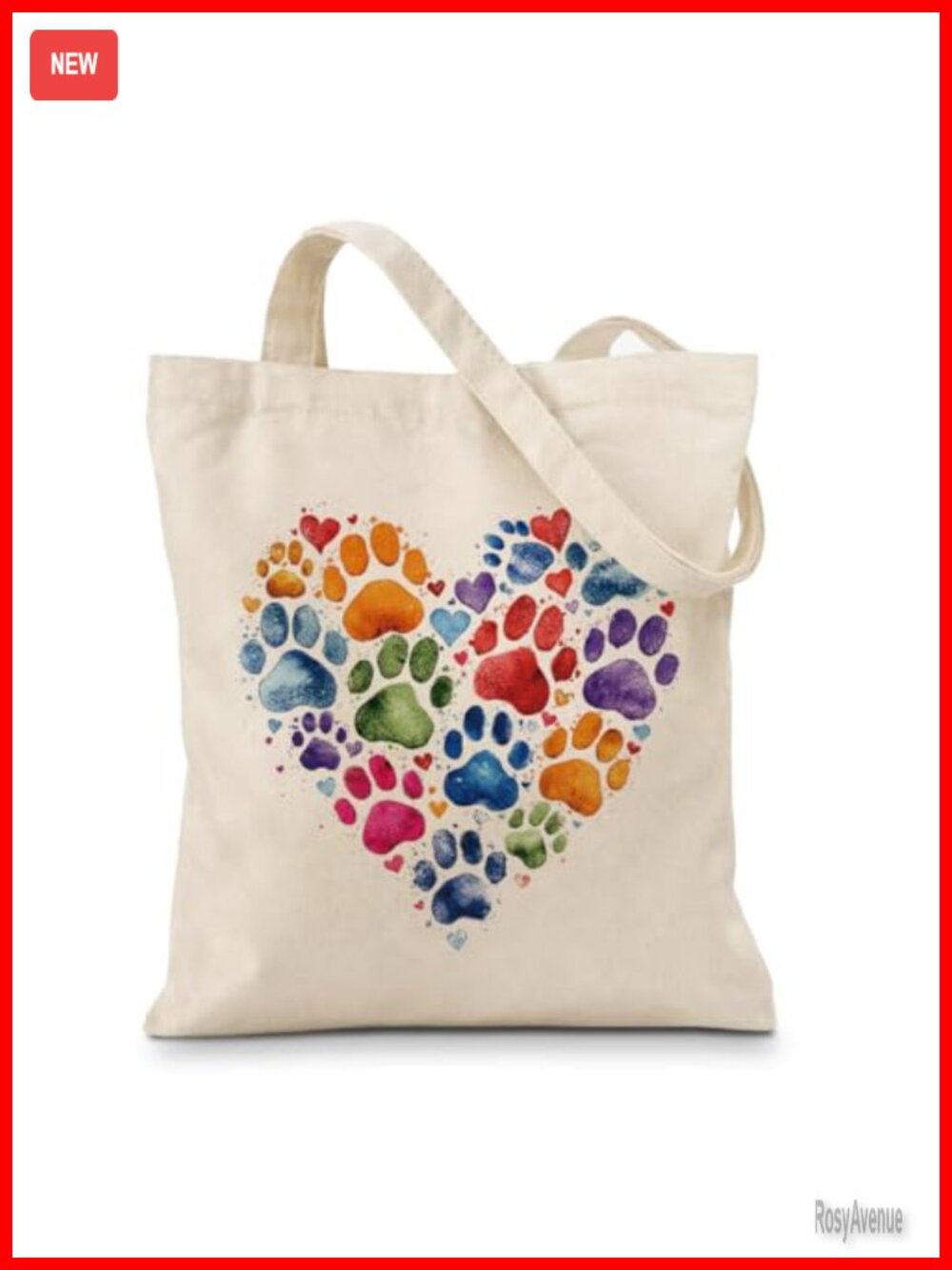 Cat Canvas Tote Bag for Women Reusable Shopping Bag